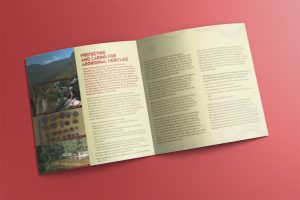 aboriginal heritage brochure design