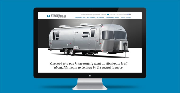 Airstream website