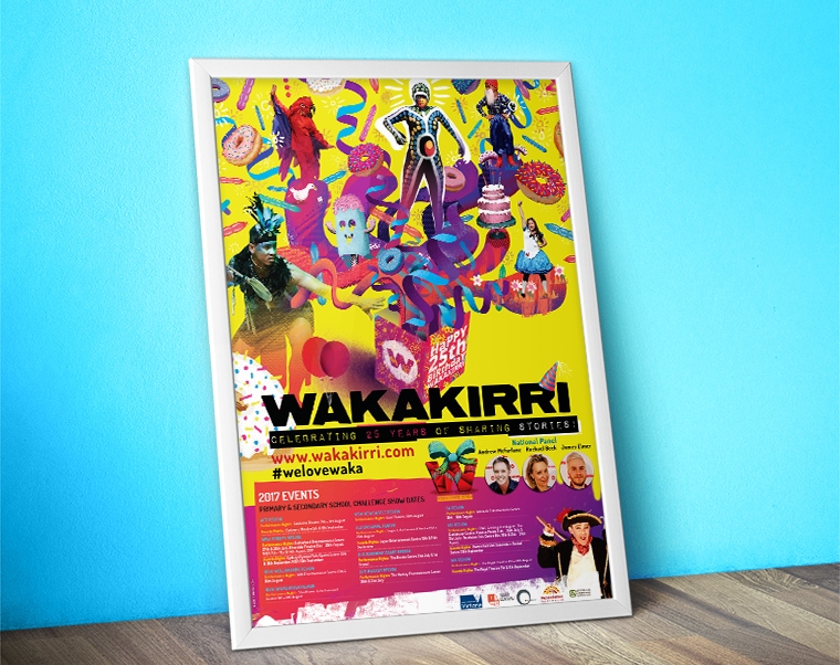 Poster Design for WAKAKIRRI